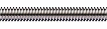 Trapezoidal Threaded Spindles, C45, 20x4, KEQ20x4R-S